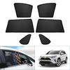 Cartist New RAV4 Mesh 5th Generation Blackout UV Magnetic Easy Light Interior New (50 Series) Sunshade, (H31.4-Present), Curtains, Protection,