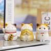 Мультяшные фигурки кота ФуруиМилые и очаровательные фигурки из смолыНастольные смоляные поделки для офиса