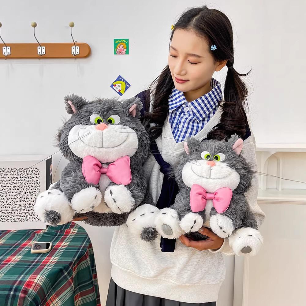 Плюшевая игрушка-кошка из короткого плюша для детей и подростков