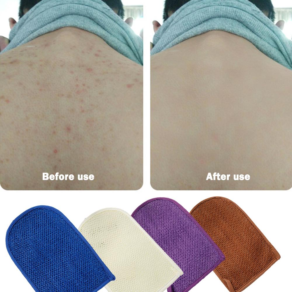 Женские мочалки для ванны SPA Отшелушивающая щетка для душа Перчатка-скраб для очищения тела Перчатки для удаления ороговевшей кожи Полотенце для душа Пена для массажа тела