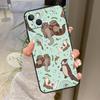 Чехол с узором «Морская выдра» для iPhone 16 Pro Max 15 14 12 11 13 17 Pro Max Plus 12 13 Mini 16e 17 Air Задняя крышка