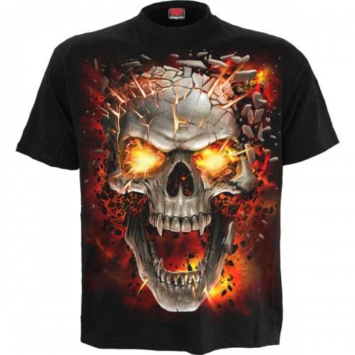 Spiral Direct Childrens/Kids Skull Blast Short-Sleeved T-Shirt