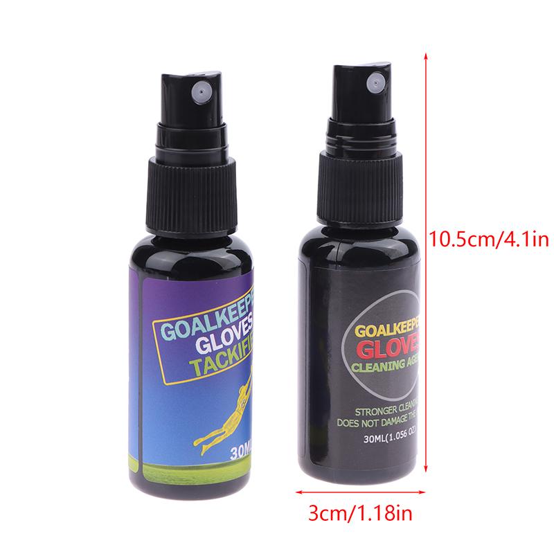 Вратарские перчатки Клей Липкий футбол Футбольная вратарская формула Бутылка с клеем Очищающее средство Липкий противоскользящий клей Латекс