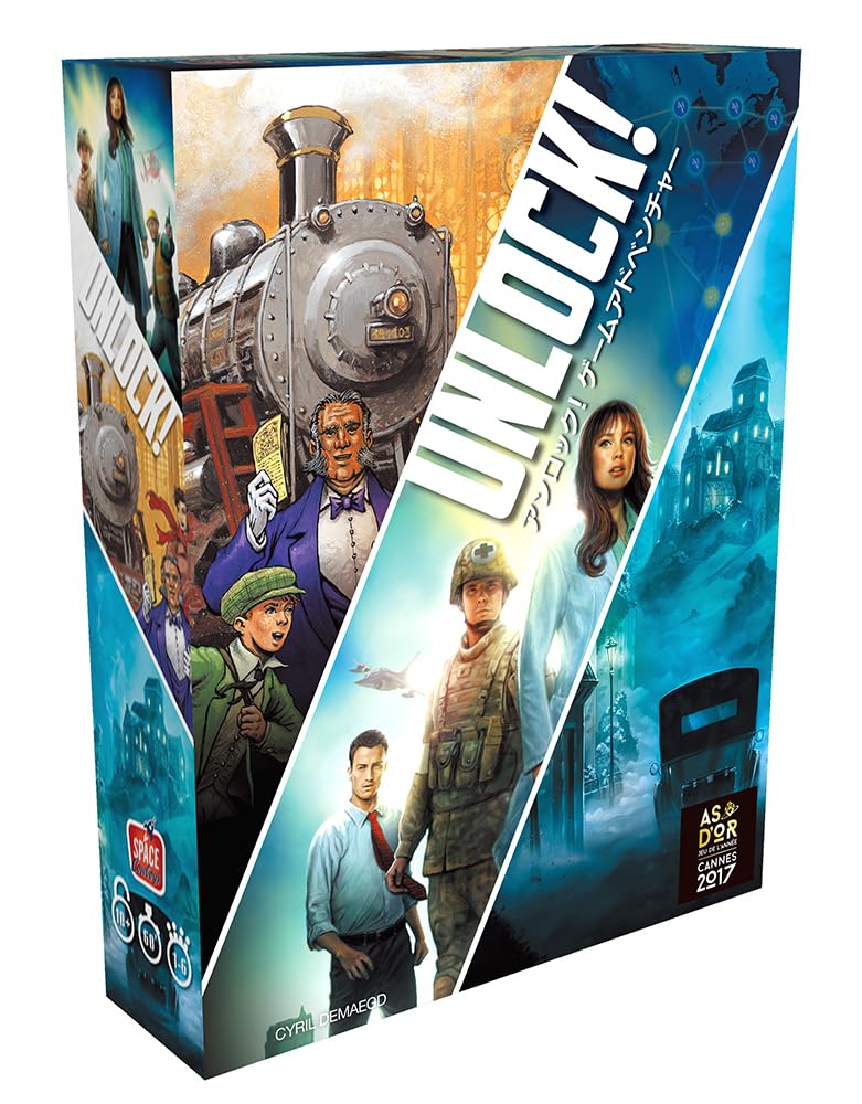 Hobby Japan Unlock! Игра Приключение Японская Версия (1-6 игроков, 60 минут, Возраст 10+) Настольная игра