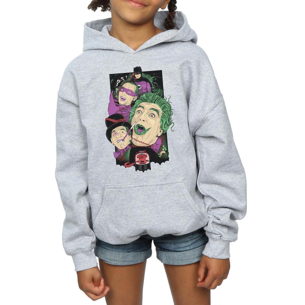 DC Comics Girls Batman TV Series Rogues Gallery Hoodie