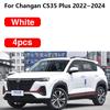 4 шт. Окрашенные Для Changan CS35 Plus Аксессуары 2024 Передние Брызговики Задний Брызговик Колесные Флапы Крылья Автомобильные Аксессуары