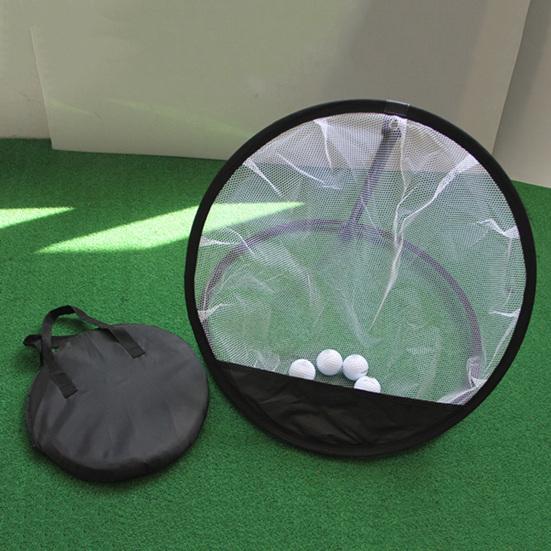 Тренировочная сетка для игры в гольф Чиппинг Тренажер для точности и качания Чиппинг Кейдж-мат Портативная сетка для тренировок в гольфе Игра в гольф в помещении и на открытом воздухе Тренировка по мишеням