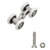 Sliding Door Roller Load Bearing Hanging Wheels Shower Glass Door Roller Bathroom Cabinet Runners Wheels Pulleys Home Hardware