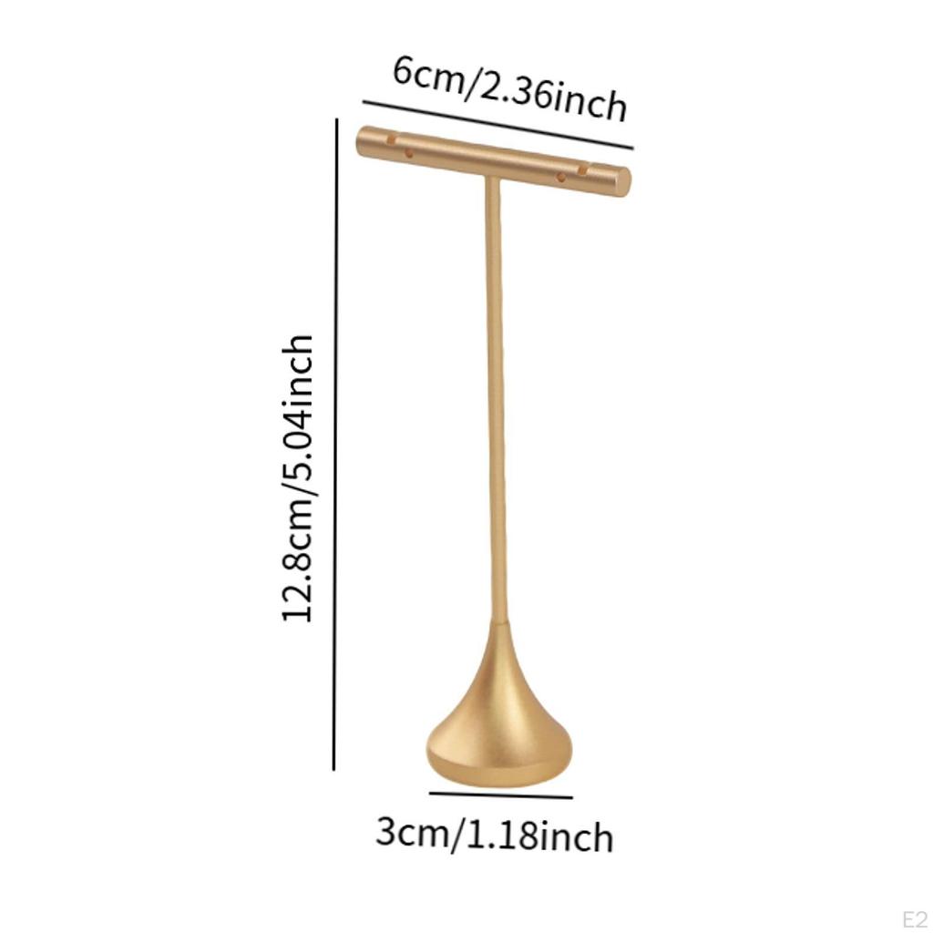 Jewelry Stand Bracelet Hanging Organizer Tabletop T Bar,Storage,Necklace Holder,Earring Display