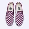 Vans Классический Slip On Color Theory шахматный темно-фиолетовый Vn000bvzdrv1
