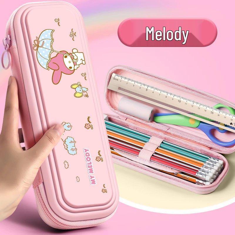 Kuromi & Cinnamoroll Melody Pencil Case for Primary School Girls