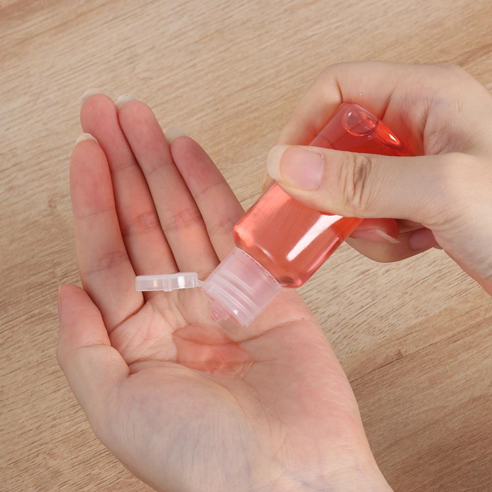 Дозатор Прозрачная пластиковая бутылка для шампуня Пустой контейнер Бутылка Лосьонница Многоразовая