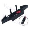 Metal Front Bumper with Lights Bar Tow Trailer for Traxxas TRX-4 Axial SCX10 90046 90047 SCX10 II 1/10 RC Crawler Car