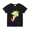 Sonics Tshirt Shortsleeved Clothing for Children Soft Cotton Casual Tshirt Tshirts for Children and Girls Tshirts Clothing