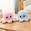 Reversible Octopus Plush Doll - Double-Sided Gift for Girls and Kids