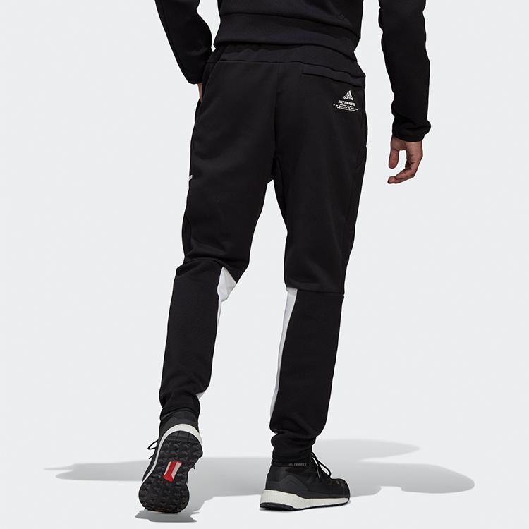 Adidas Casual Sports Pants Men Bottoms Black GM6545