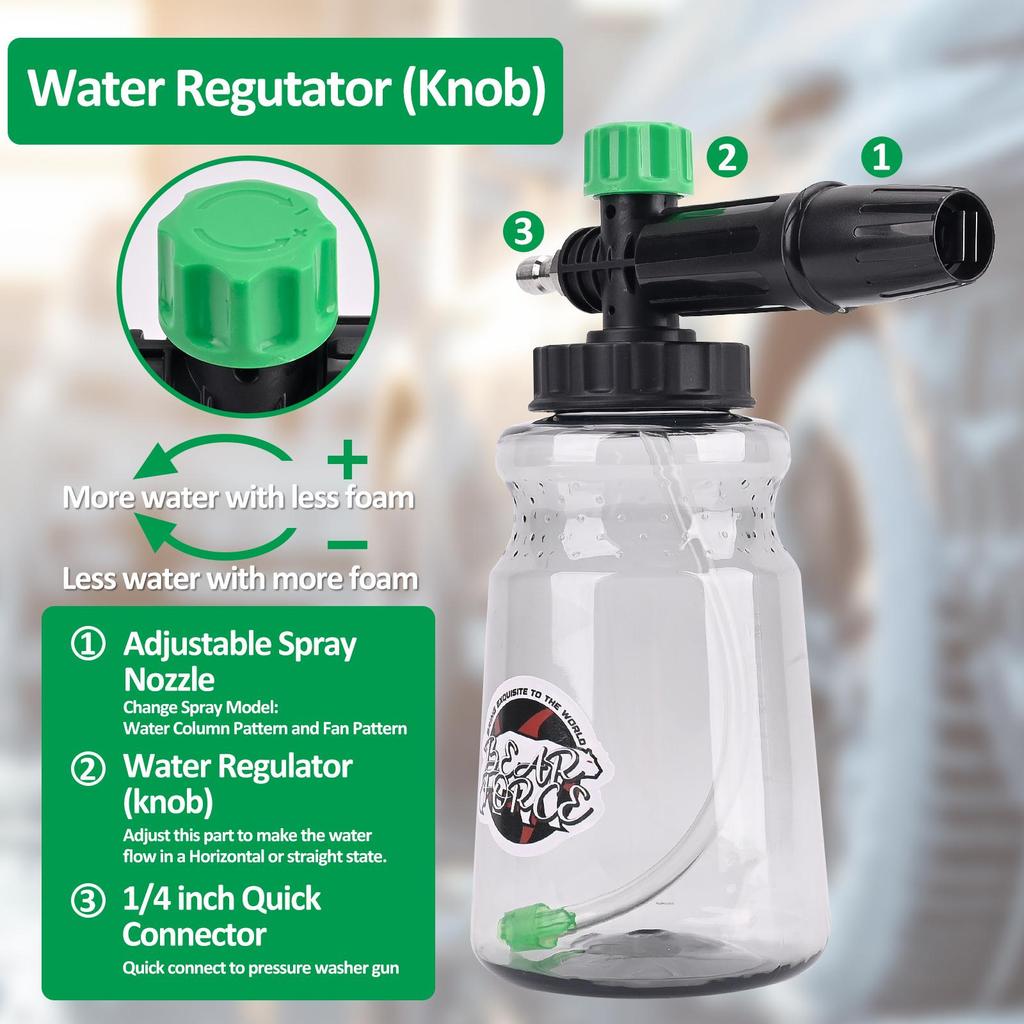 Пенонасадка для мойки высокого давления, пенораспылитель для мойки автомобиля для Karcher Elitech Bort AR Bosch Michelin