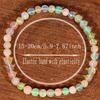 Натуральный Опаловый Браслет Для Женщин Эластичная Резинка Целебный Кристалл Украшение Помогает Поддерживать Эмоциональный Баланс
