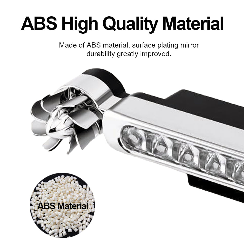 2X ветряные светодиодные дневные ходовые огни для автомобиля, креативное вспомогательное освещение, вращающийся вентилятор, автомобильные дневные фары