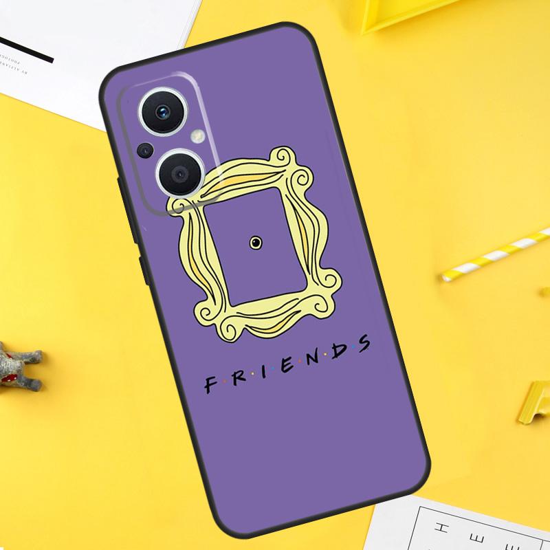 ИКОНИЧНЫЙ чехол для телефона OPPO Reno 10 8 Pro 4 5 6 7 Lite 8T 4Z 5Z OPPO Find X6 Pro X2 X3 Neo X5 Lite с изображением из сериала ДРУЗЬЯ