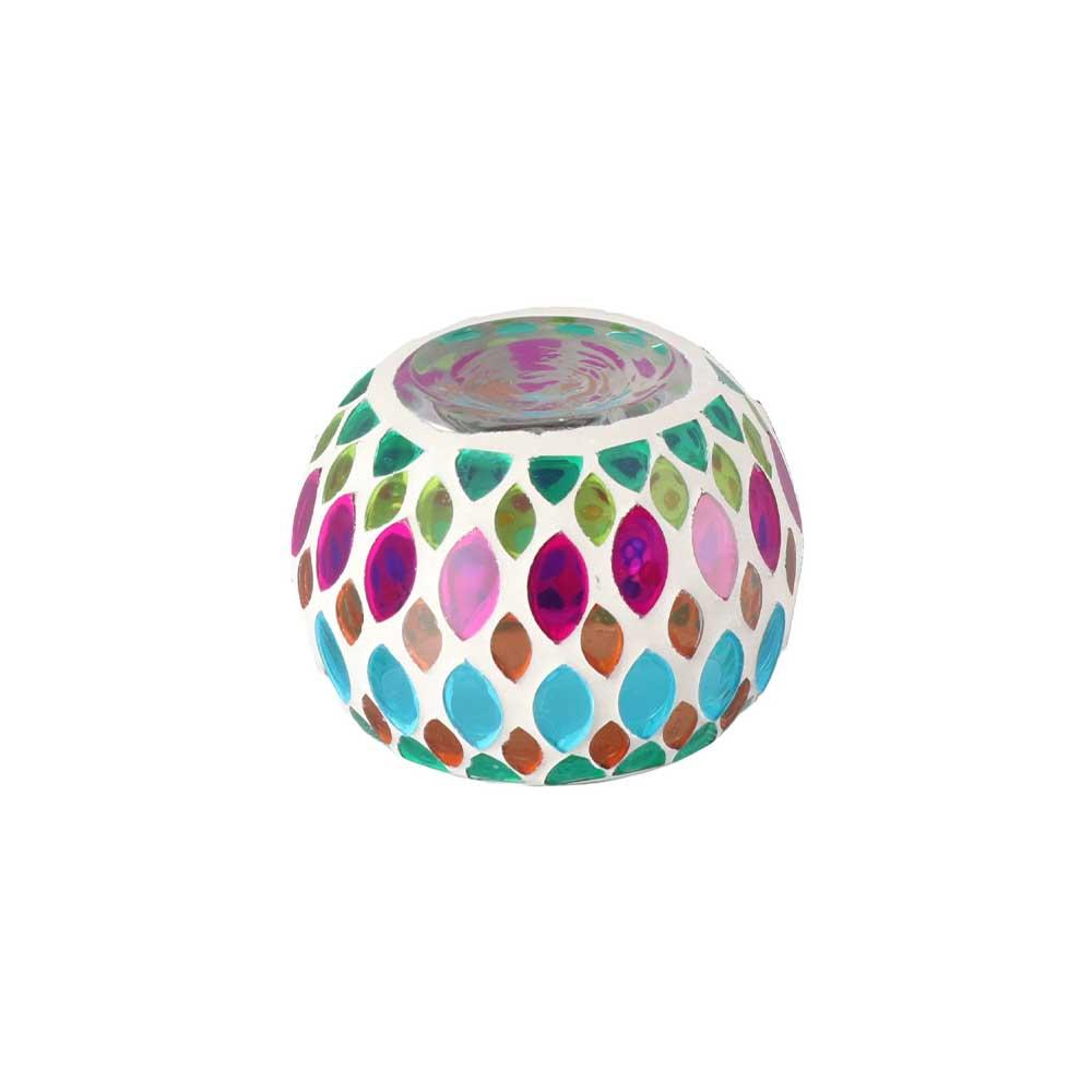 Mosaic Moroccan Style Centerpiece Votive Tea Light Candlestick Candle Holder Home Decor Candle Jar