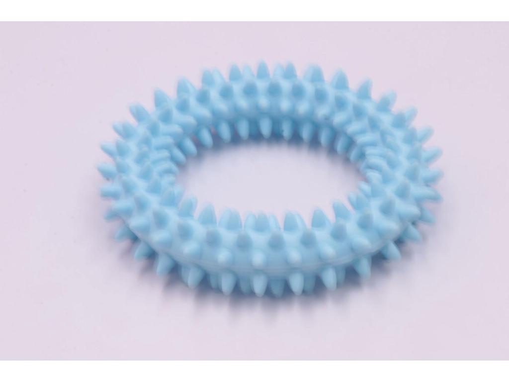 Интерактивная игрушка для собак с шипами TPR, устойчивая к жеванию