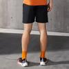 Li Ning Training Series Logo Mid Waist Straight Casual Shorts Men shorts Black AKSS561-1