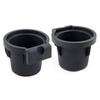2Pcs Cup Holder Insert For Nissan Frontier 05-17 Pathfinder 05-14 Xterra 2005-15
