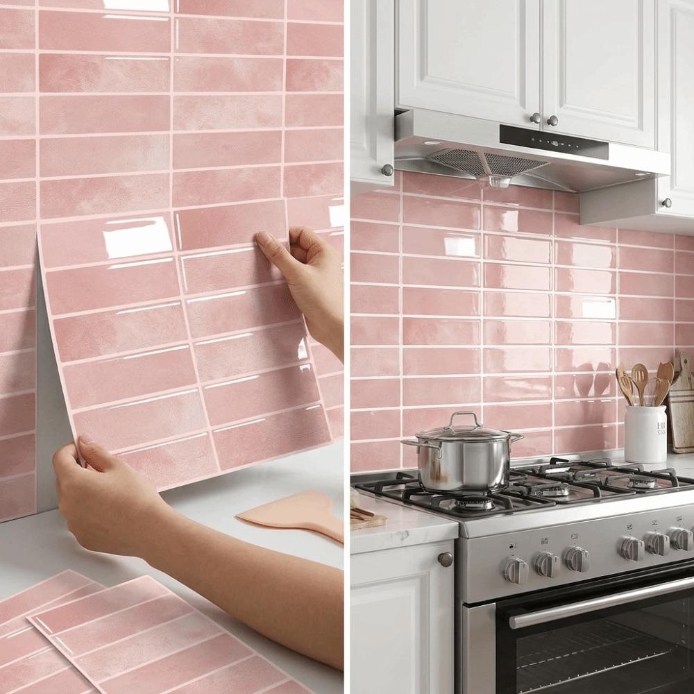 Three-Dimensional Layered Self-adhesive wallpaper Waterproof Wall Stickers RV Interior Decoration