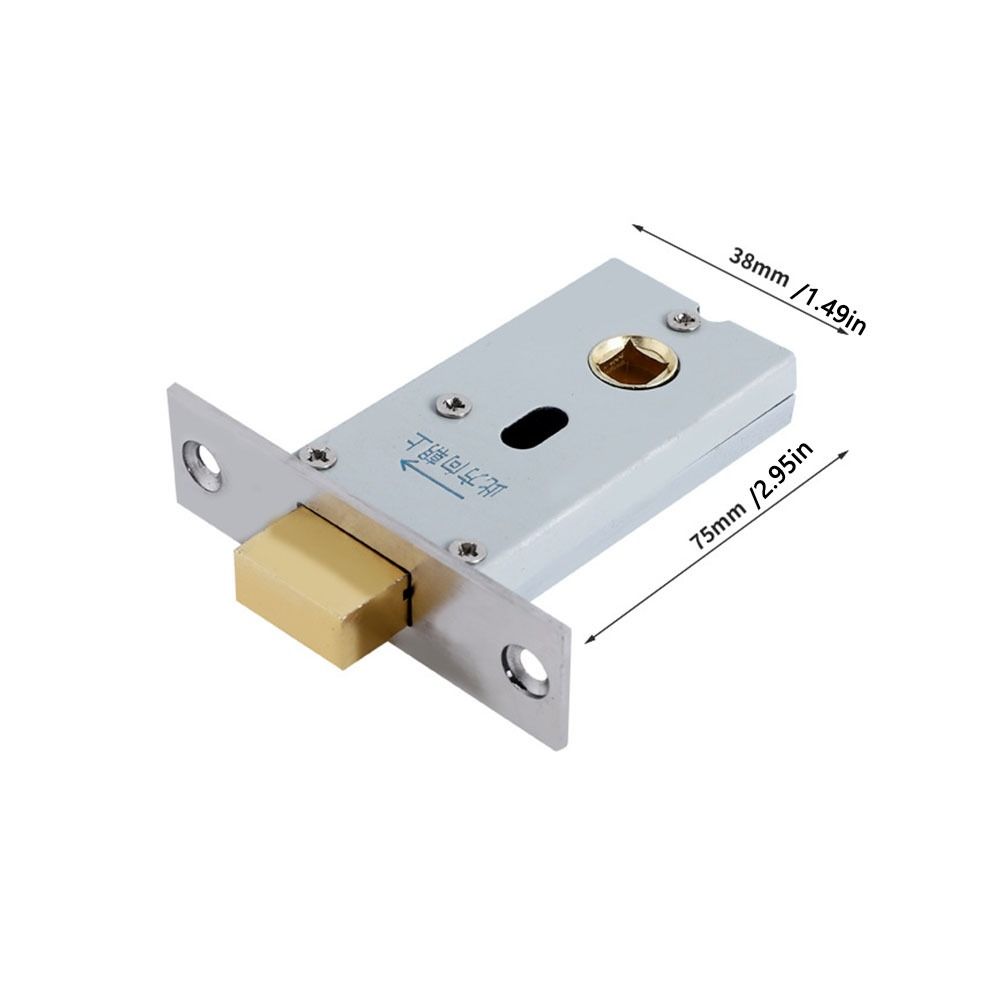 Wardrobe Furniture Lock Bolt Recessed Door Handle Lock Wardrobe Pulls Cabinet Knob Pull Ring Lock