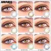 1 Pair 3TONE Series Cosmetic Contact Lens Colored Lenses for Eyes Colored Contactlens
