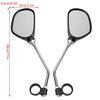 1 Pair Left & Right Mountain Bike Rearview Mirror Safety Bicycle Cycling Rear View Adjustable