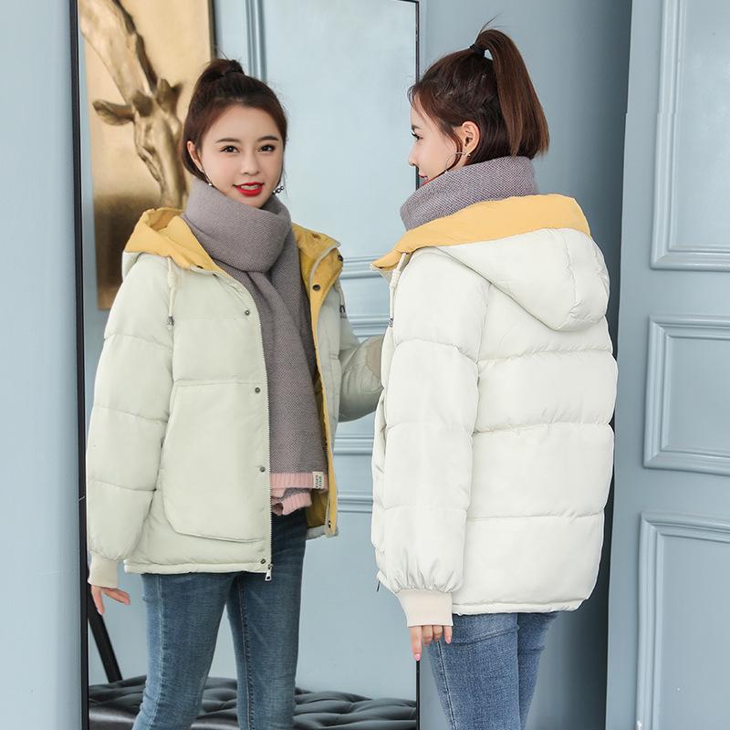Women's Winter Short Hooded Padded Jacket Small Padded Jacket Down Padded Jacket Commuter