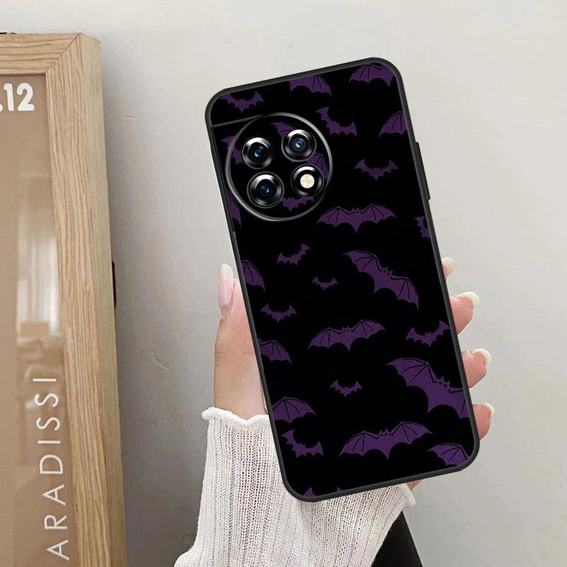 Halloween Vampire Bats Case For OnePlus 11 12 9 10 Pro 9R 10R 10T 12R OnePlus Nord N30 N20 N10 CE 4 2 3 Lite Cover
