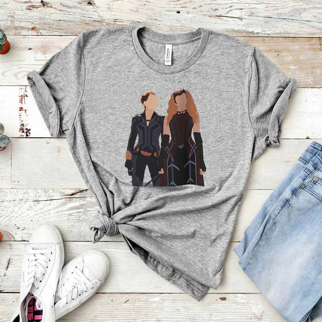 Wanda Maximoff 1989 T Shirt Natasha RoUnisexoff TShirt Women Graphic T Shirts Short Sleeve Vintage Tshirt Superhero Tees Shirt