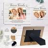Friends Picture Frames, Friendship Picture Frame, Friendship Gifts for Women Men, Best Friend Picture Frame, Best Friend Birthday Gifts, Forever