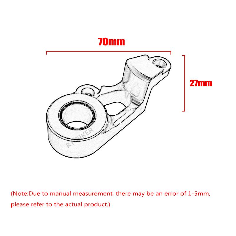 For Honda CB650R Aluminium Gear Shift Shaft Support Bracket Stabilizer Holder CBR650R CB 650R CBR 650R 2014-2024 2023 Motorcycle