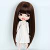 Linfairy Inch Doll Long Wig Straight Long Hair 9-10 (Brown)