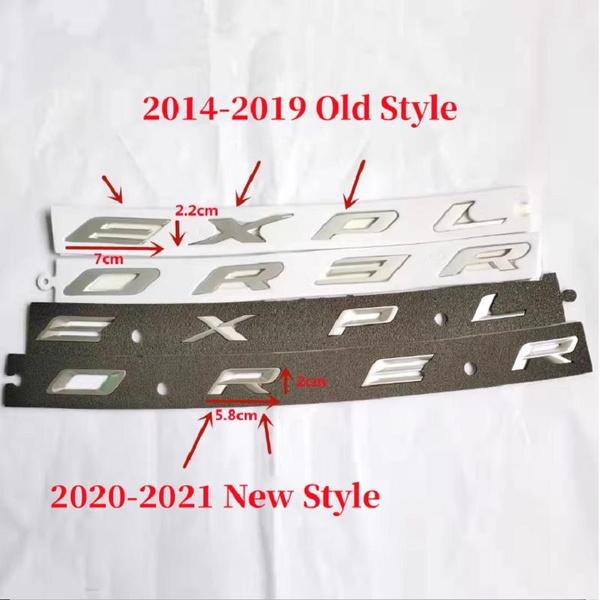 1 комплект OEM для Ford Explorer Буквы Капот Багажник Задняя дверь Эмблема Значок ТАБЛИЧКА Наклейки 8 Букв