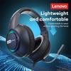 Lenovo E08 Киберспортивная игровая гарнитура для ПК, ноутбуков, 7.1 объемный звук, проводные наушники, низкая задержка в играх, вкладыши, подарок