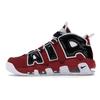 Nike Air More Uptempo Bulls Hoops Pack Men Sneakers Varsity-Red Black-White 921948-600