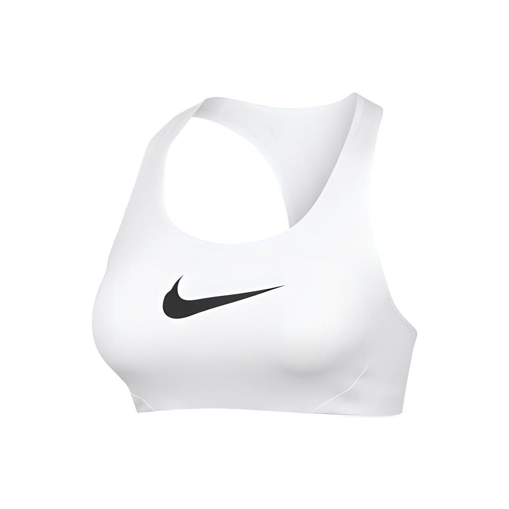 Nike Спортивное нижнее белье женское белое средняя поддержка 831210-100