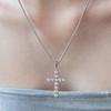 Arcade Cross Pendant Necklace NZ2496
