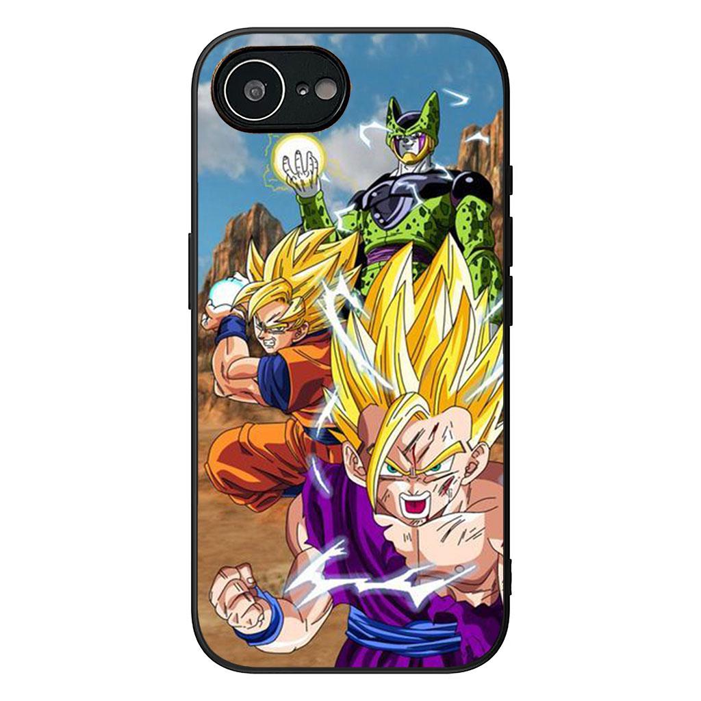 Cover for Apple iPhone 16 15 14 Plus 13 12 Mini 17 Pro Max + ProMax 16E Air 16+ 15+ Case DragonBalls Dragon Gokus Ball Gohan