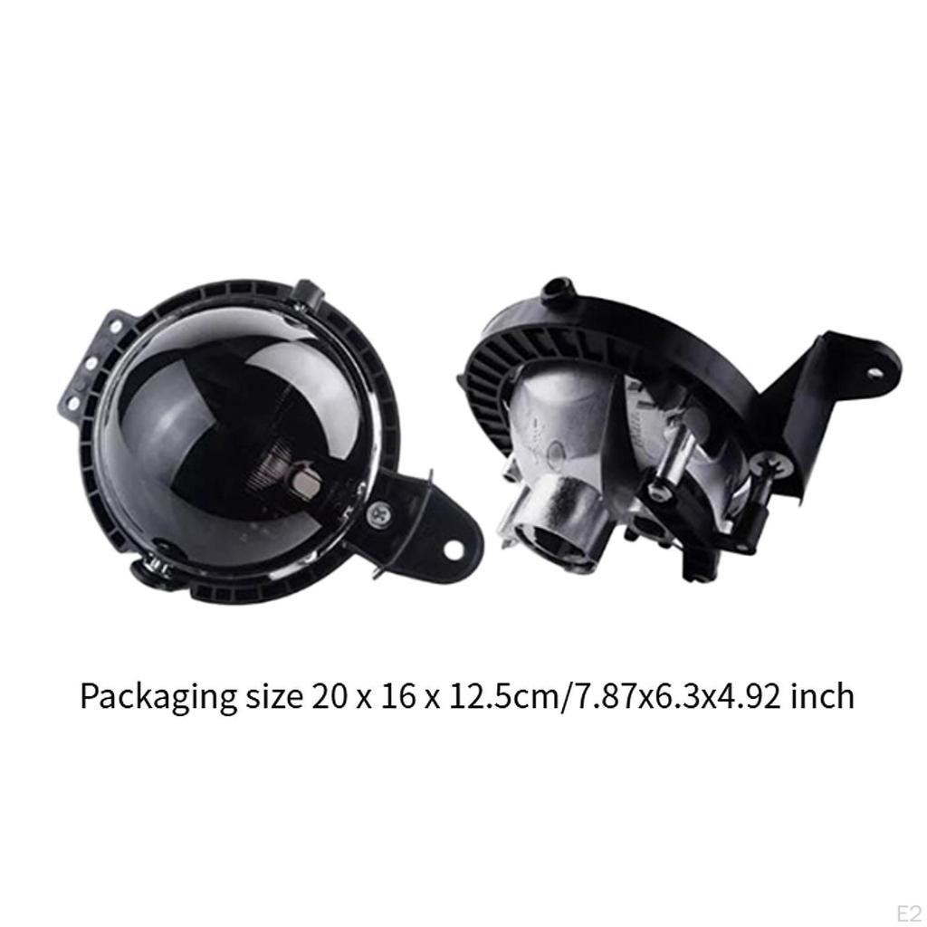 2 шт. передние противотуманные фары заменяют 63172751295, 51112751295, 2751295 черные дымчатые крышки линз запасные