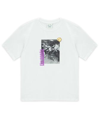 COLORBLIND The Geeks X Color Blind Moshi Футболка с коротким рукавом Белая