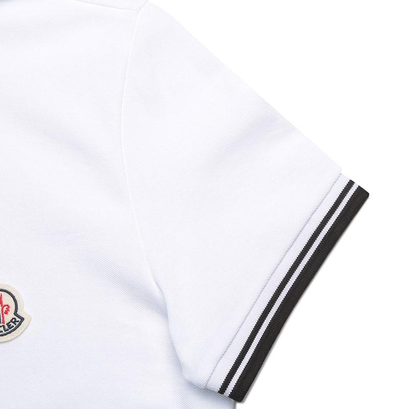 Moncler Stripe trim Polo Shirt Women's I10938A0000884720001