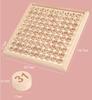 Montessori Teaching Aids 100 Array Set, Number Toy, Educational Toy, Round