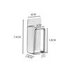 StainlessSteel Toothbrush Holder Wall Mounted Adhesive Toothbrush Cup Holder Space Saving Home Organizer Toothbrush Holder Wall