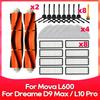 Подходит для Mova L600 Z500 RLS4/Dreame D9 Max / L10 Pro Основная боковая щетка HEPA-фильтр Тряпка для швабры Замена Запасные части Аксессуары
